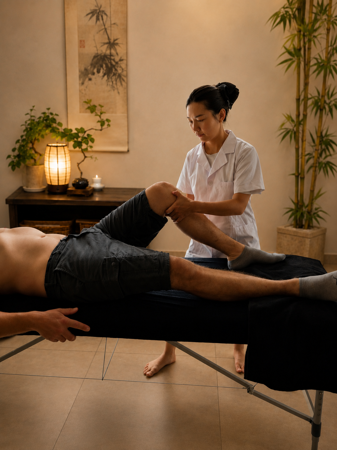 Séance Dos et Jambes au cabinet China Zen